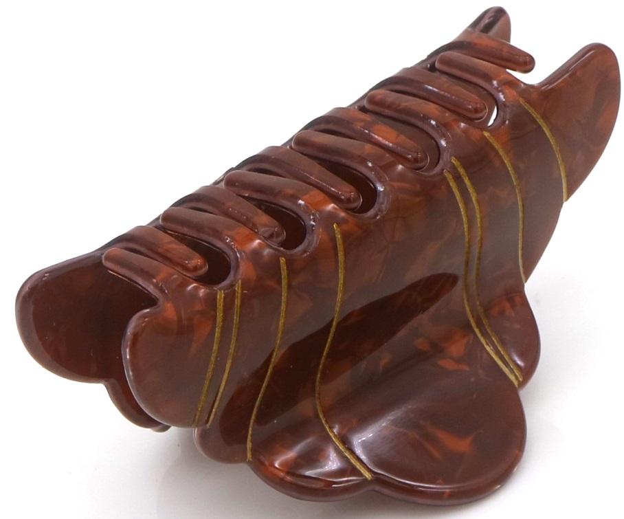 S-I7.2 H1126-019 Hair Claw 8cm Croissant