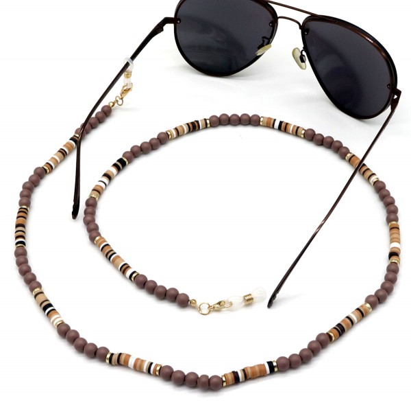 I-B25.1 GL1660-022 Sunglass Chain Brown