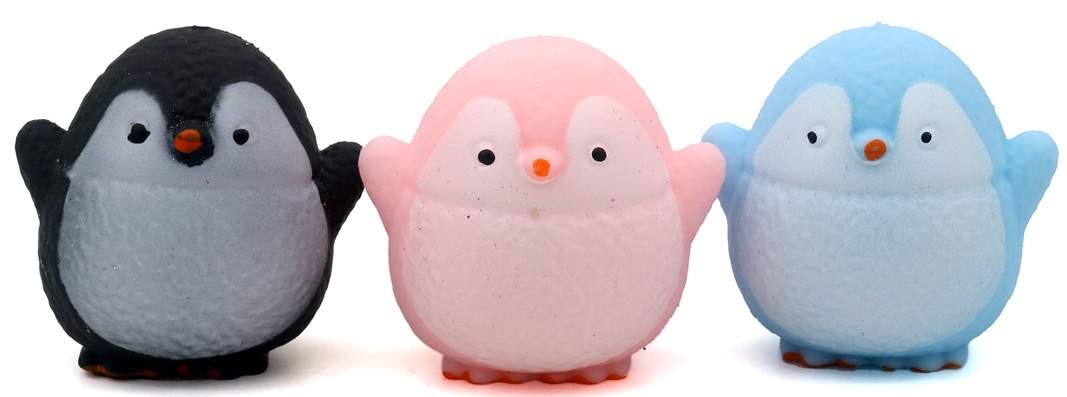 T-L2.1 TOY2535-204 Squishy Penguin - 12pcs