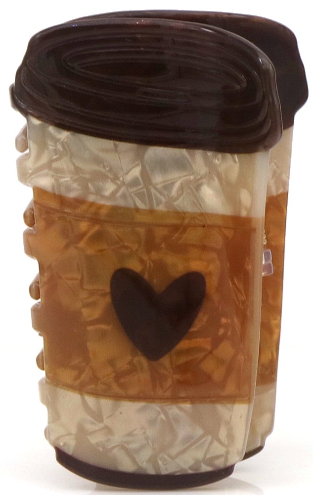 S-G7.1 H1126-011-4 Hair Claw 8cm Coffee