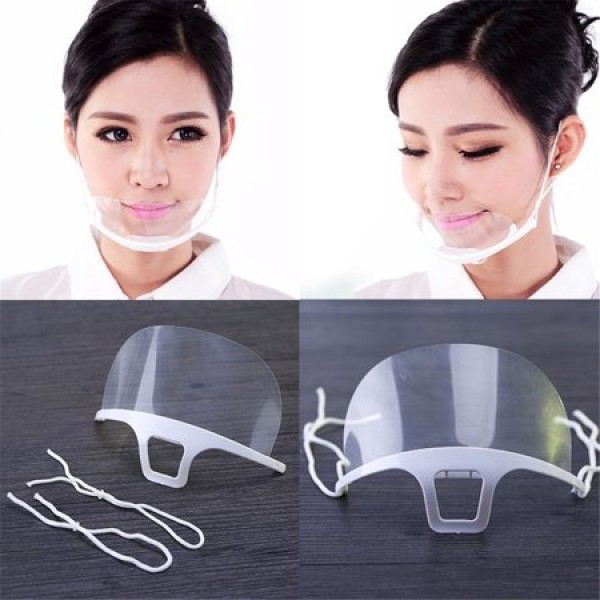 Q-G4.1 Chin Face Shield White