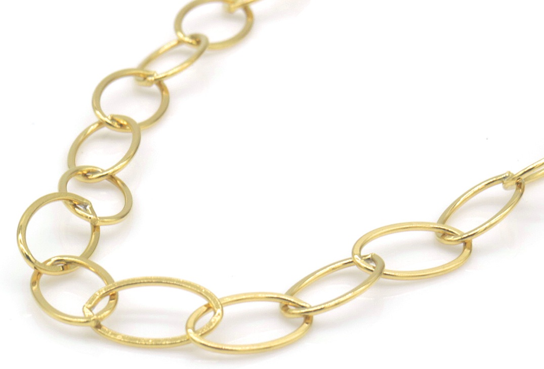 E-D22.1 B1033-002G S. Steel Necklace Chain 40-45cm