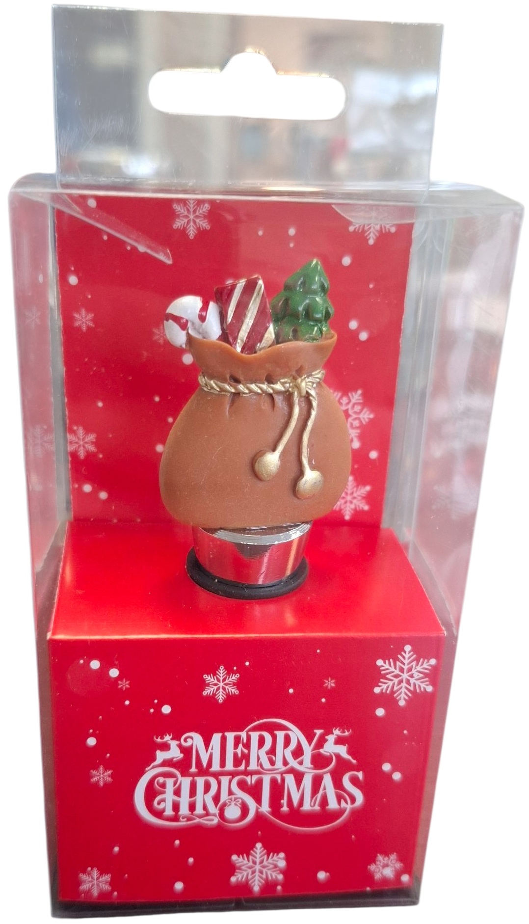 X-K5.2 6794-1 Wine Stopper Christmas in Gift Box