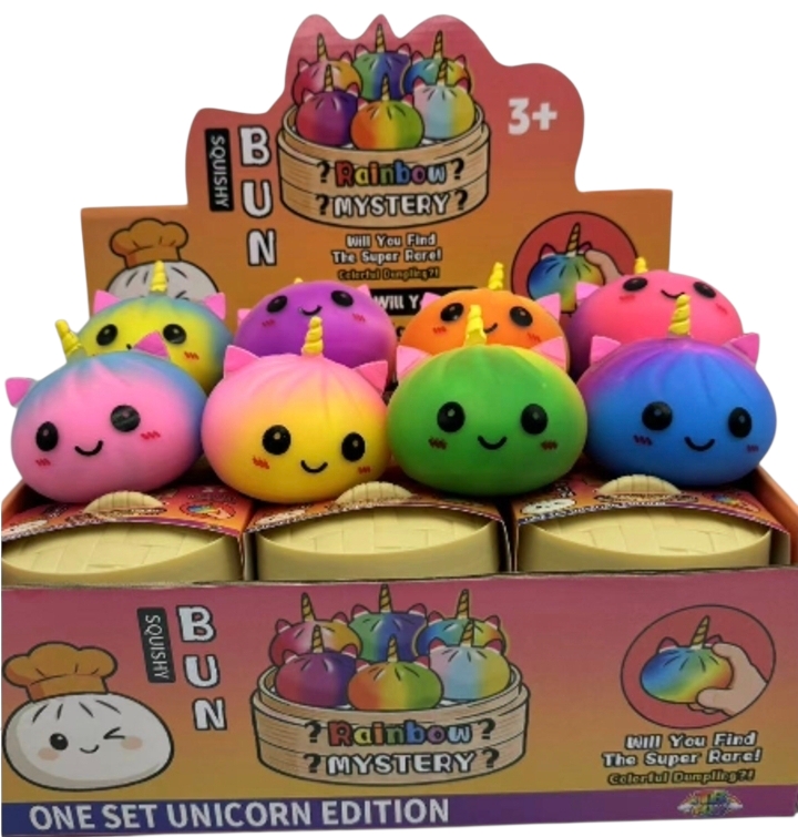 T-A4.2 Squishy Dumpling Unicorn 8.5cm - 12pcs
