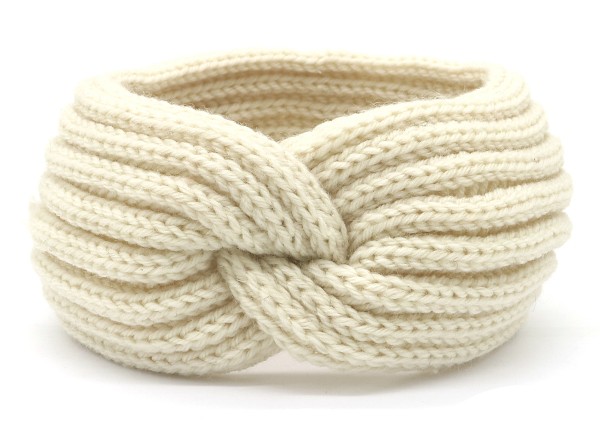 T-P2.2 H401-001L Knitted Headband Beige