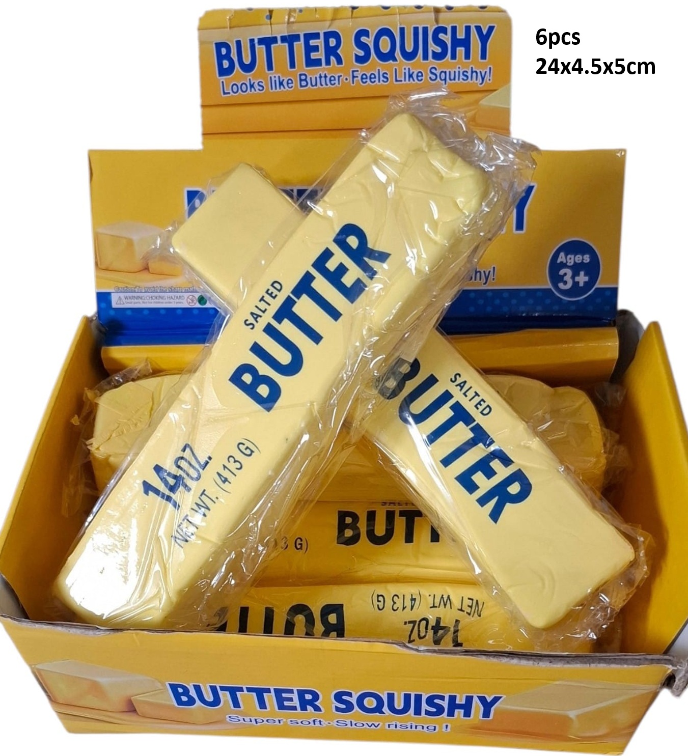 Y-A6.2 XXL Butter Slow Rising 24x4.5x5cm - 6pcs