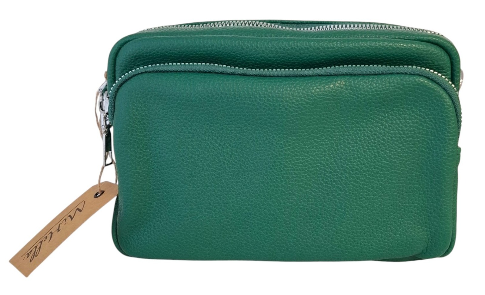 Q-F6.2 BAG914-004-6 PU Bag 22x14x7cm Green