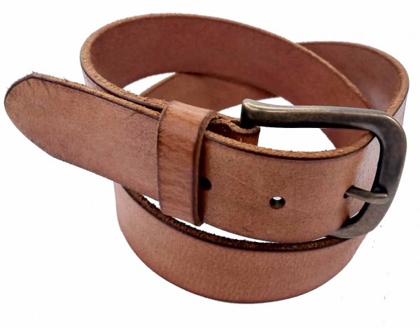 S-A6.4 M010 Leather Belt Cognac 4x105cm