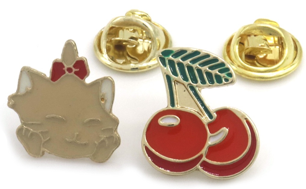 C-B6.1 PIN2557-045-2 Set of Pins Cat - Cherries