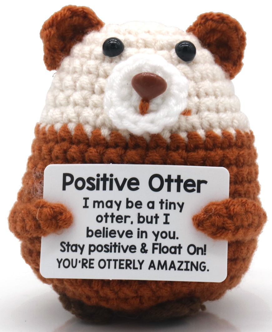 Q-J3.1 T2405-258 Knitted Positive Otter 8cm