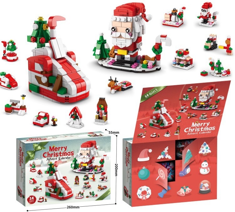 K-D1.1 CG2432-125-6 Building Blocks Christas Advent Calendar