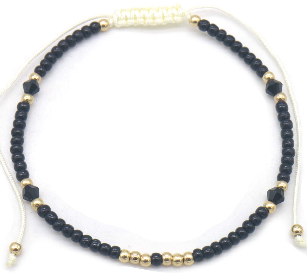D-C2.3  ANK830-053-5 Anklet Glassbeads