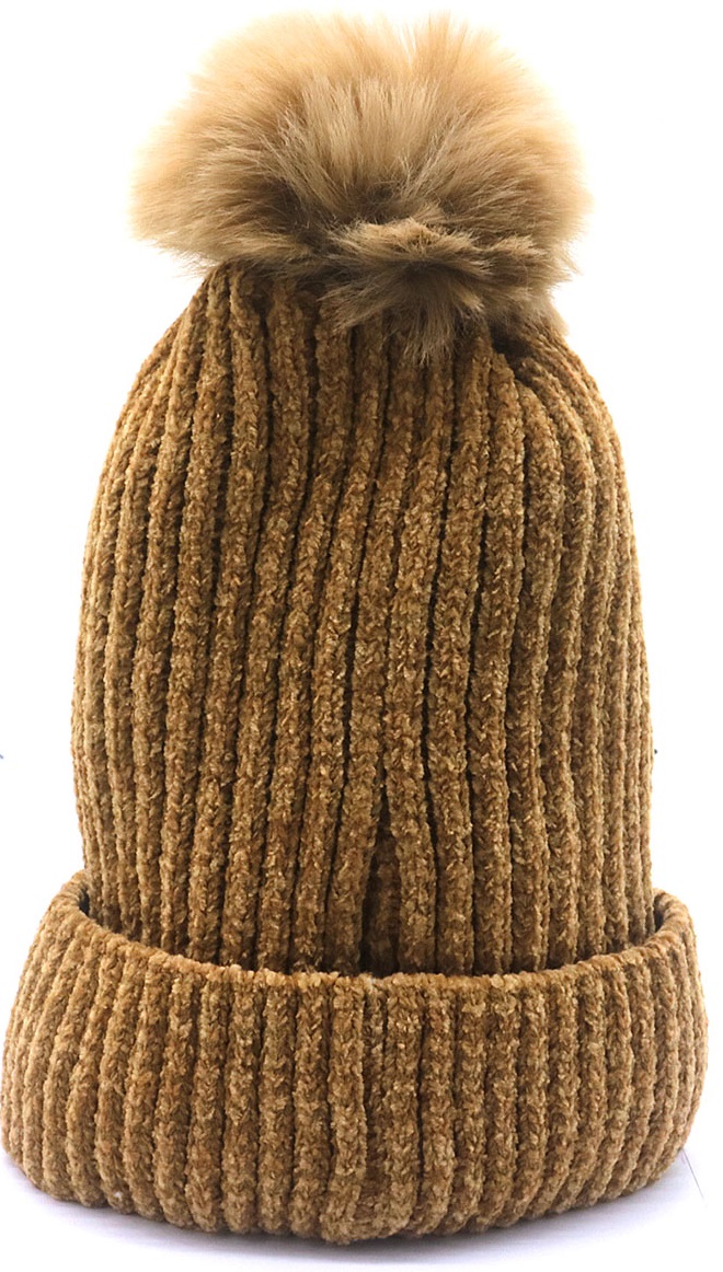 E-F14.1  HAT701-002 No. 9 Winter Hat Brown