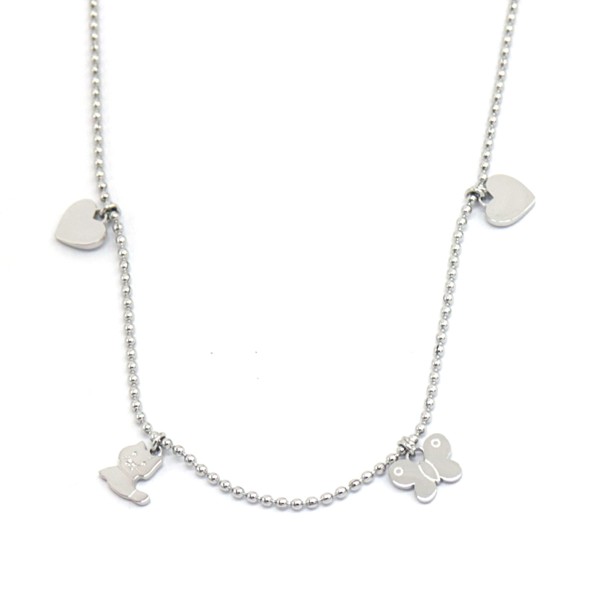 B-A20.3  N031-084S S. Steel Necklace Charms for Kids B-A20.3  N031-084S S. Steel Necklace Charms for Kids