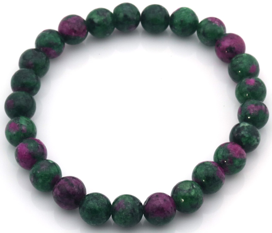 A-A17.5 B003-036 Stone Bracelet 8mm - 21cm