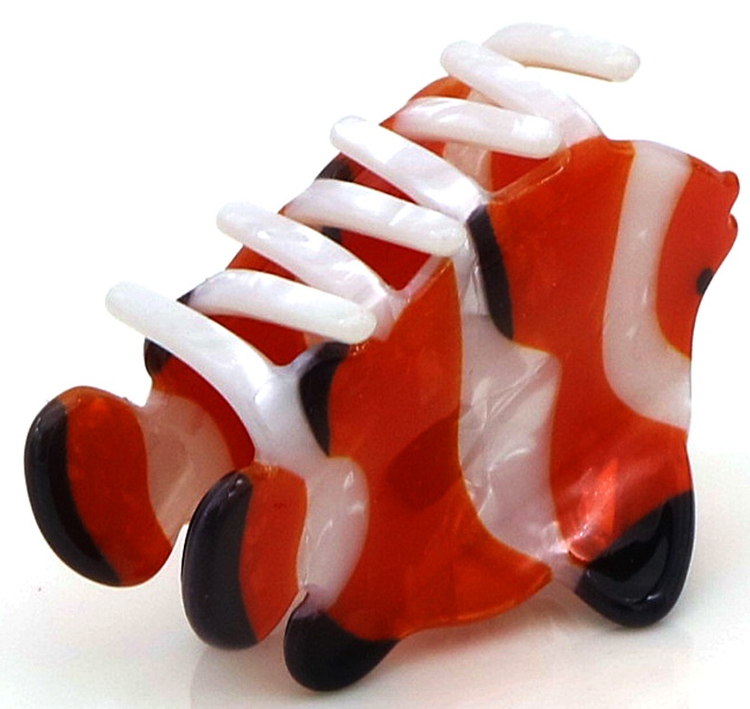 S-C1.1 H1126-020-1 Hair Claw 5.5cm Clownfish