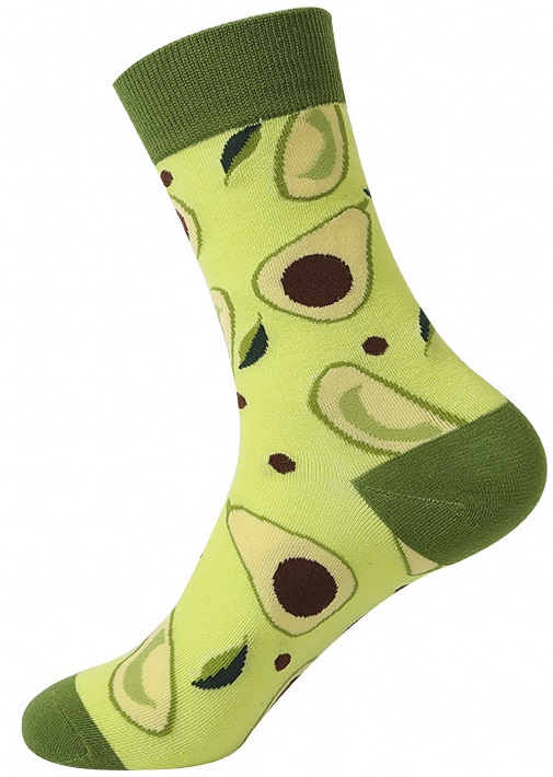 S-K7.2  SOCKS2246-015-31 Pair of Socks Size 38-45 Avocados