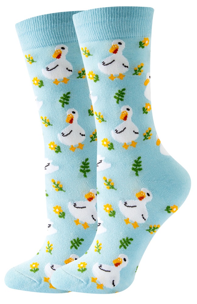 S-F1.1  SOCK2246-069 Pair of Socks Size 36-43 Ducks