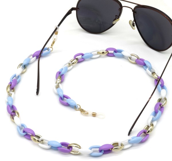 F-A9.1 GL1660-030 Sunglass Chain Blue-Purple