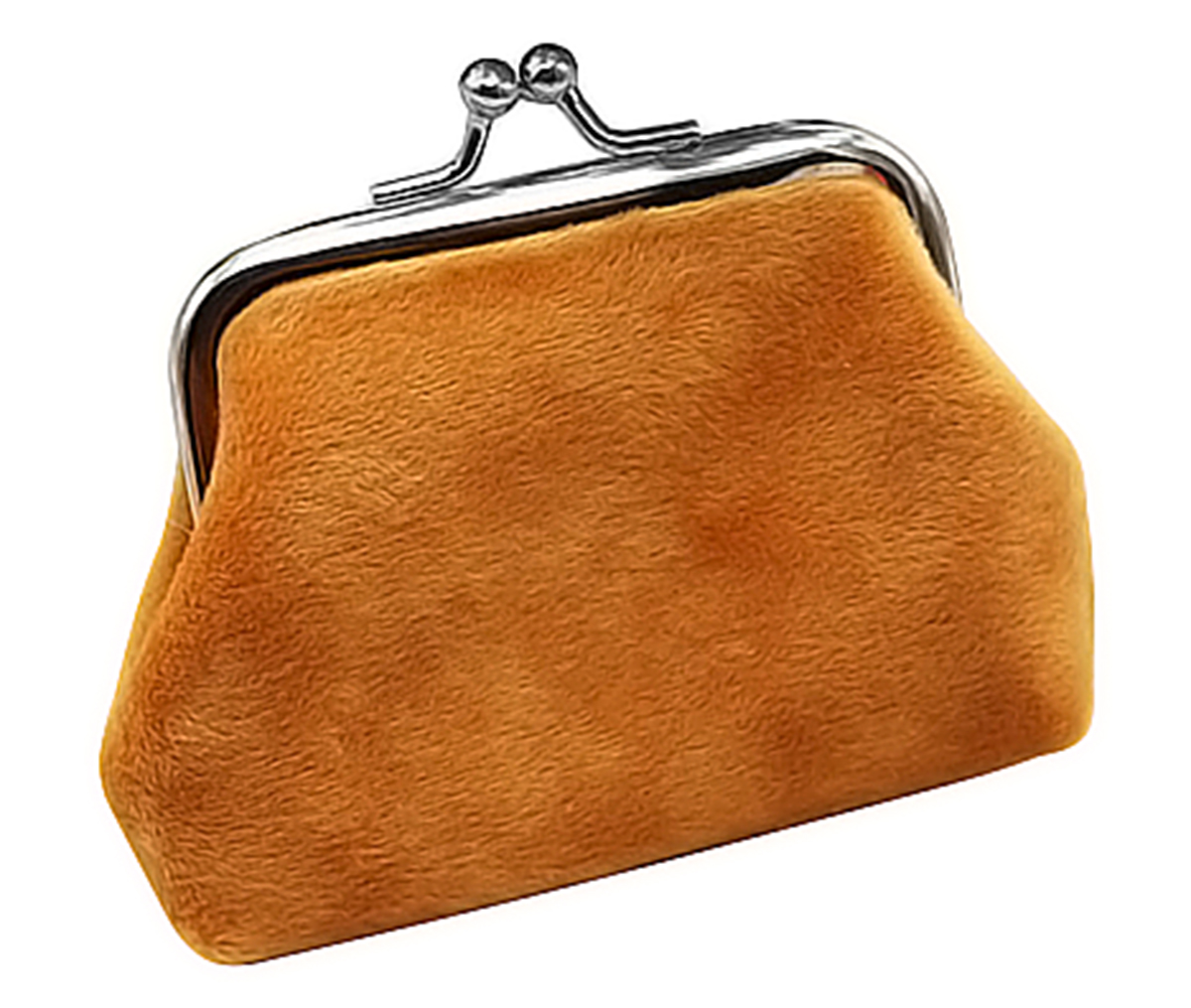 X-G5.2 WA100-022 Small PU Wallet 10x7cm Brown