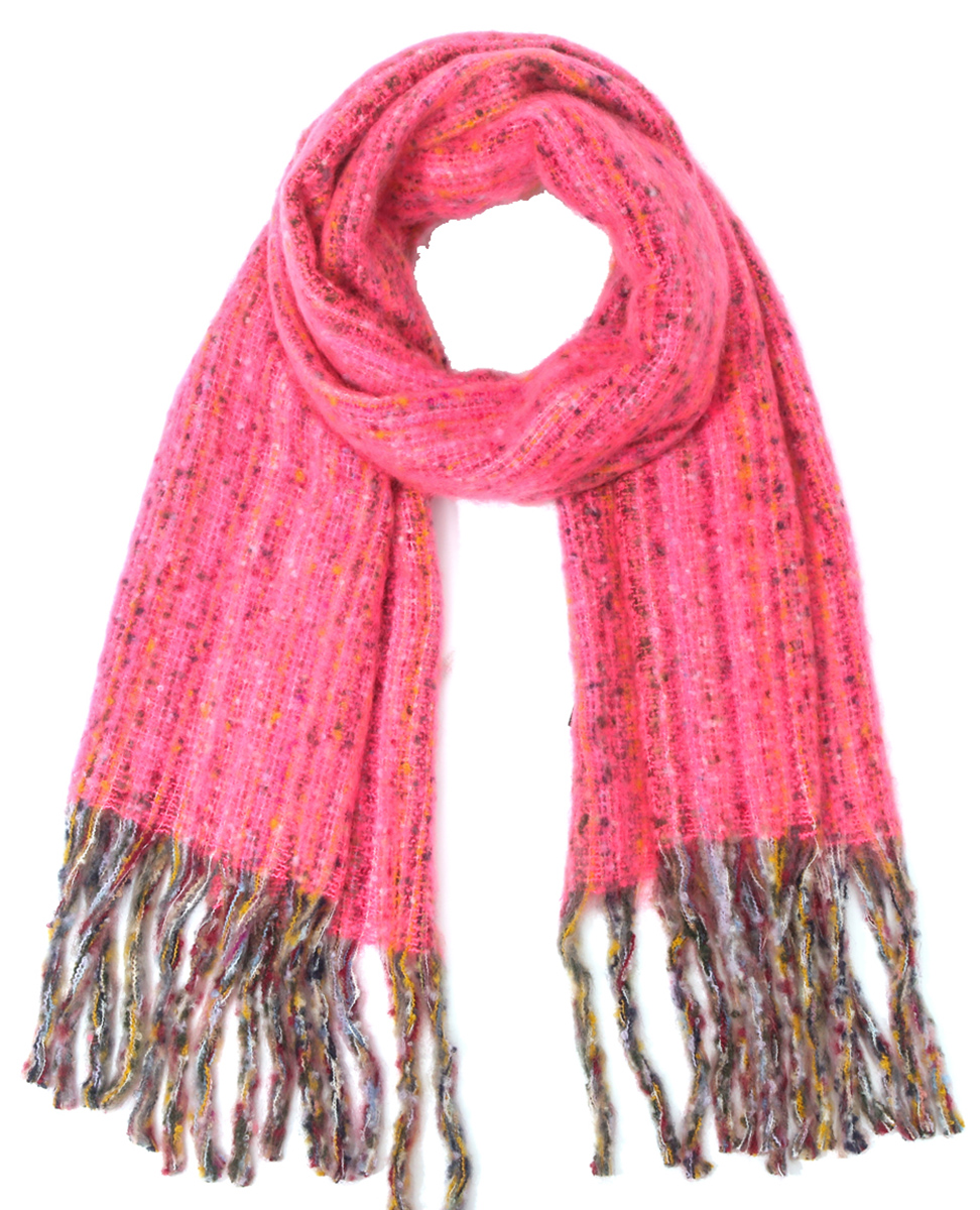 K-D8.1 SCARF705-054 No. 7 Scarf 180x60cm Pink
