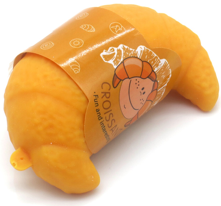 Q-C2.2 TOY2535-054 Squishy Croissants - 12pcs