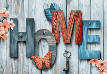 T-A3.2 GD76255 Diamond Painting Canvas 40x30cm - Painting 35x25cm Home