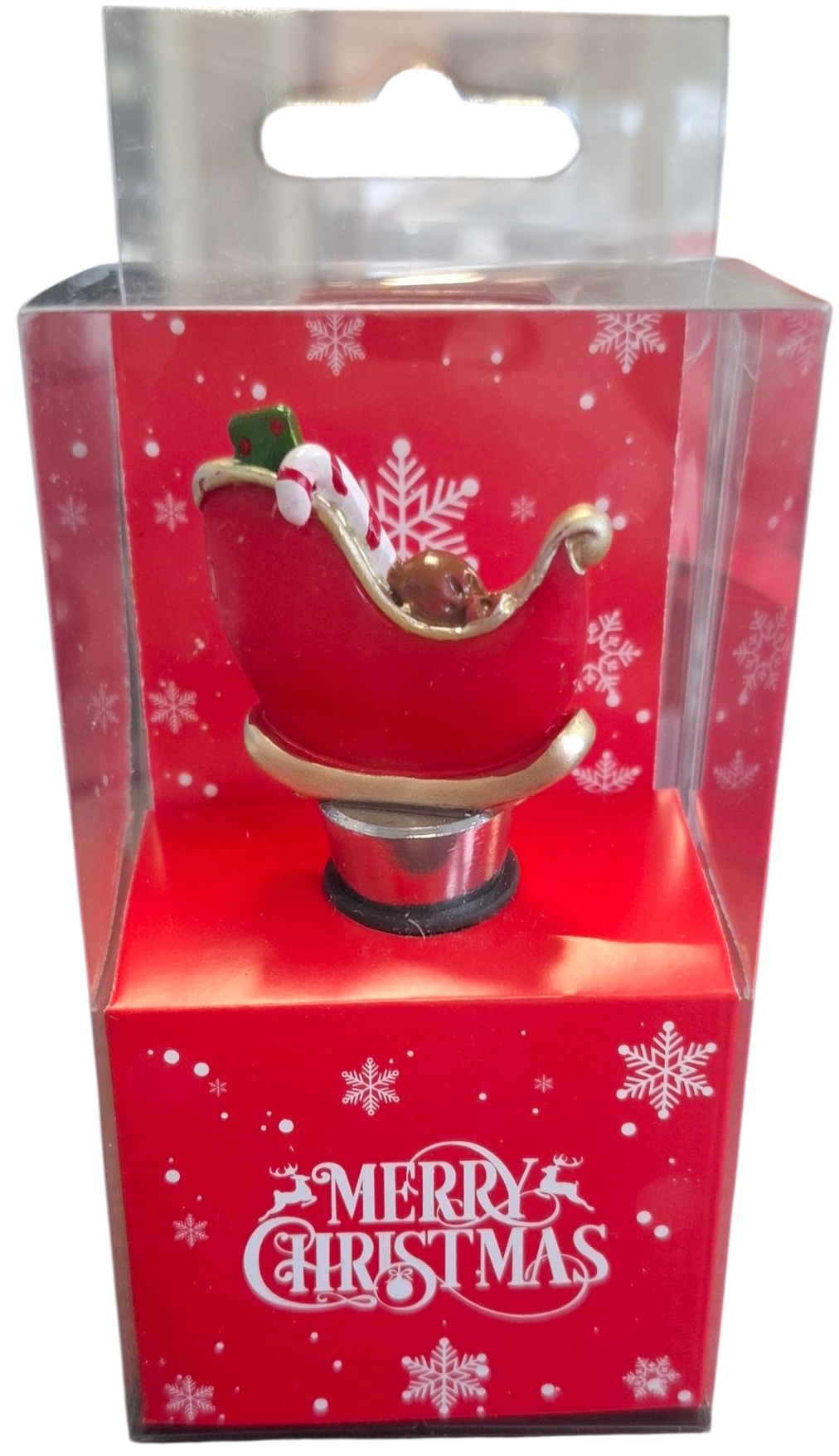 X-M6.2 6794-1 Wine Stopper Christmas in Gift Box