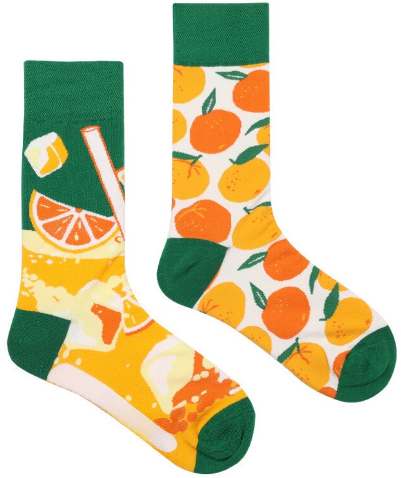 S-K2.2 SOCK2368-024 Socks Size 38-45 Oranges