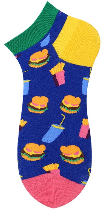 S-C5.4 SOCK2246-019 -20Pair of Low Socks Size 38 - 45 Burgers