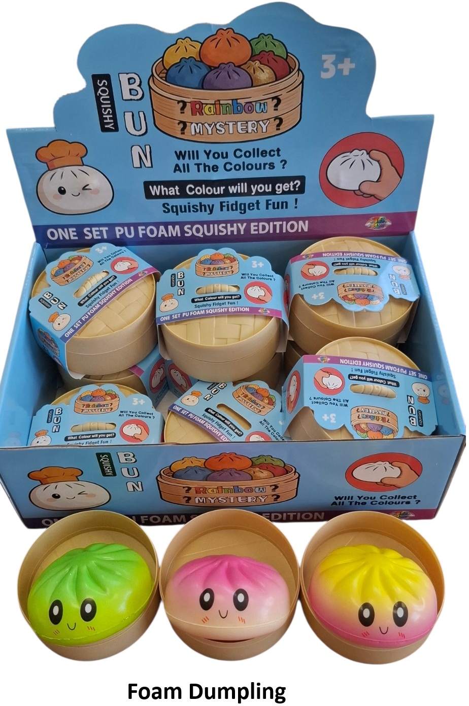 T-H7.1 PU Foam Dumpling 8.5cm - 12pcs