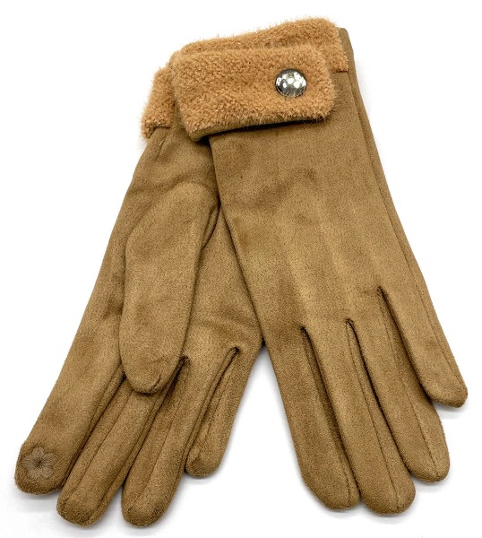 H-B13.1  GLOVE403-372 Gloves Brown