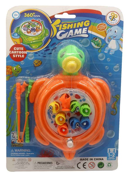 Z-A2.2 T619-028 Turtle Fishing Game 25x16.5cm