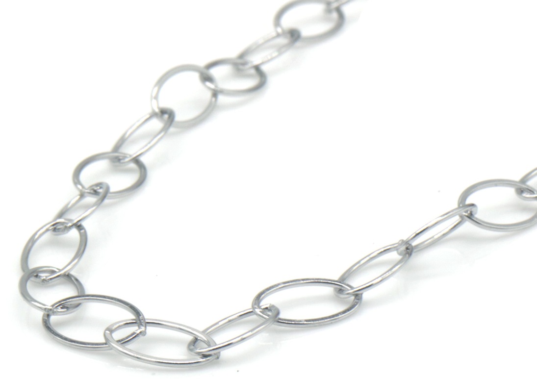 E-C21.2 B1033-002S S. Steel Necklace Chain 40-45cm