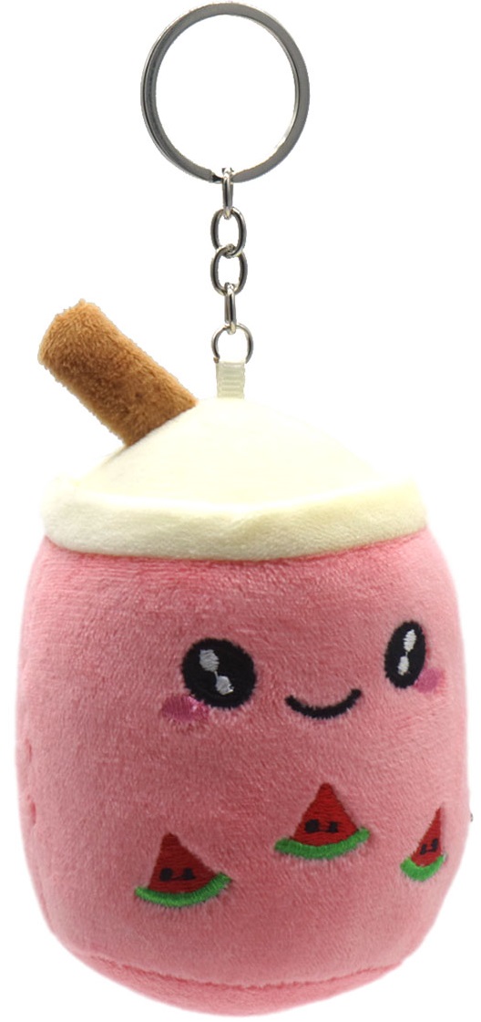 Z-D3.5 KY942-004 Keychain Bubble Tea 10cm -Mixed Colors - 1pc