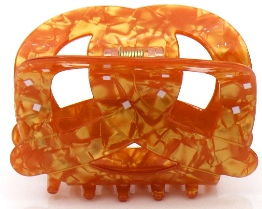 S-J4.2 H1126-015 Hair Claw 8cm Pretzel