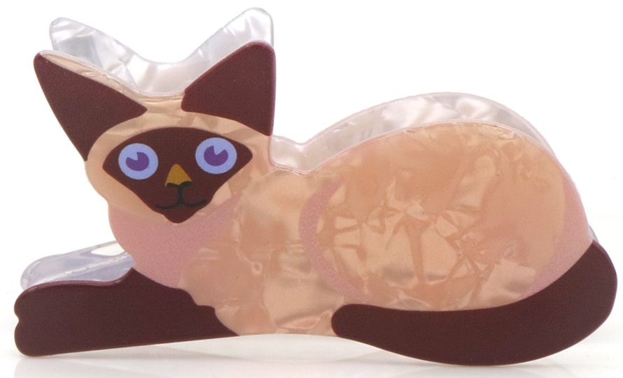 S-E4.3 H1126-011-1 Hair Claw 8.5cm Cat