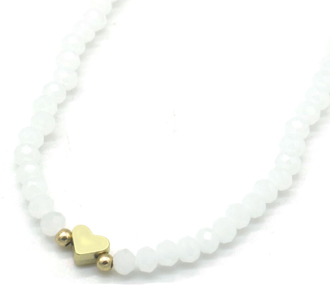 I-D16.3 N2375-037-2 Necklace Glassbeads For Kids