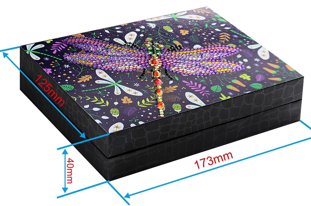 L-B8.1 SSH02 Diamond Painting Jewelry Box 17.3x12.5x4cm