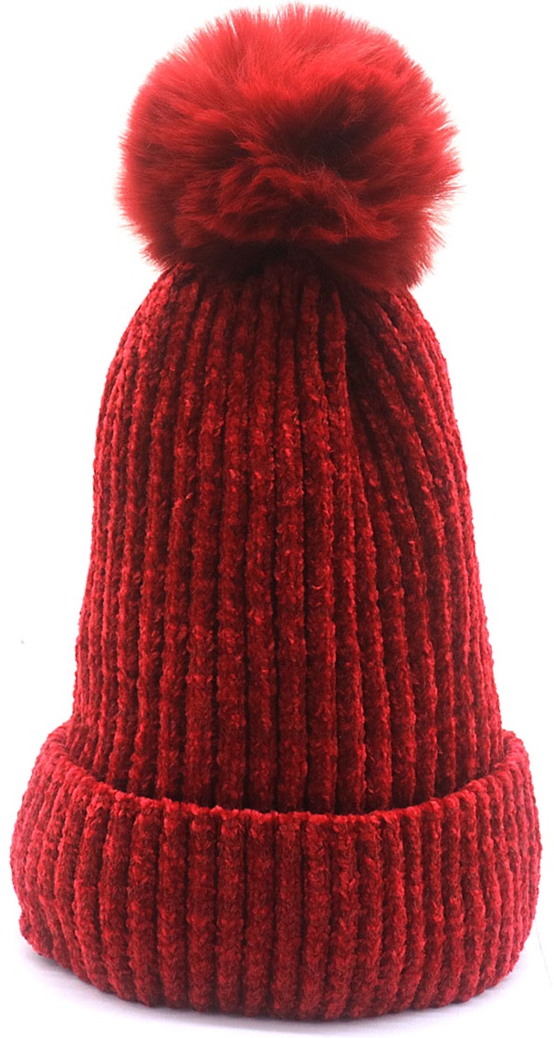Q-D6.1 HAT701-002 No.2 Beanie Hat Red