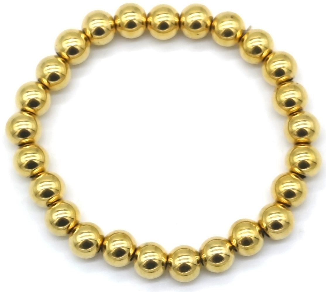 B-D12.1  B100-066G-8mm S. Steel Bracelet 8mm
